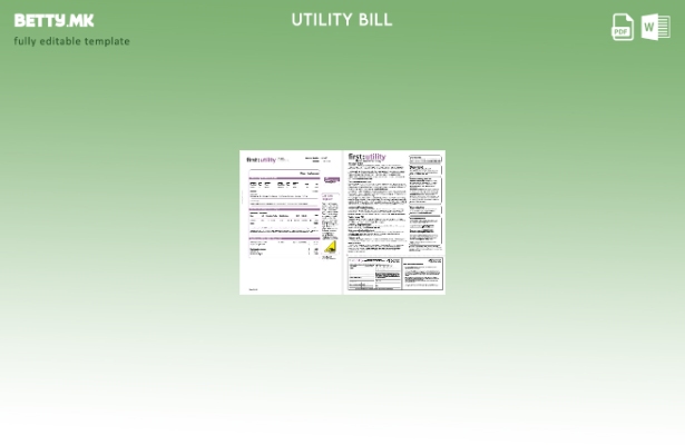 модерен стил Обединетото Кралство Први бик страници за комунални услуги за гас и